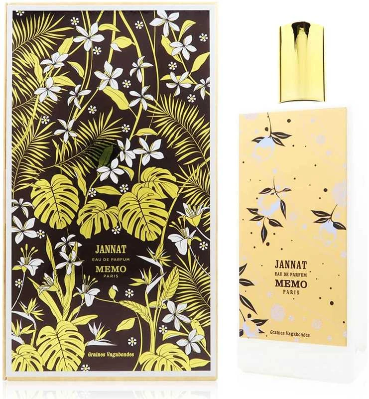 Memo Paris Graines Vagabondes Jannat EDP parfumuotas vanduo unisex, 75 ml