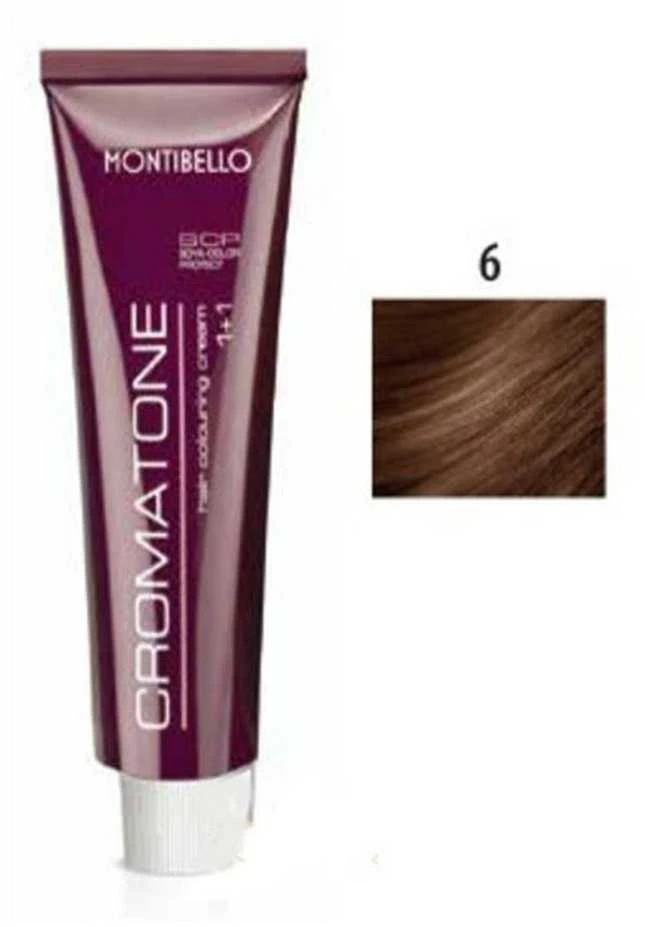Montibello Cromatone hair dye 60ml - 6 | Dark Skirtas šviesiems plaukams