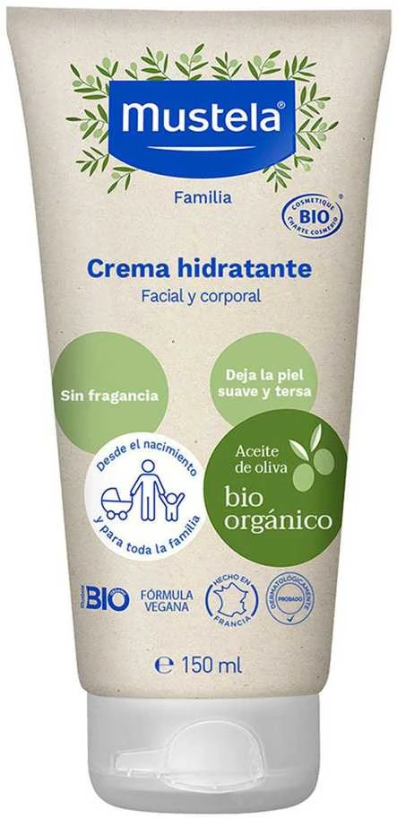 Mustela Bio Hydrating Kreminis dieninis kremas, 150 ml