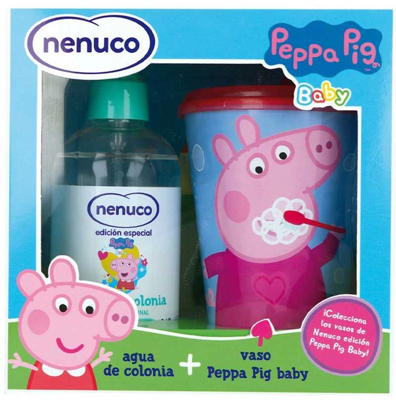 Nenuco Peppa Pig Eau De Cologne Purškiklis 240ml rinkinys 2 vnt