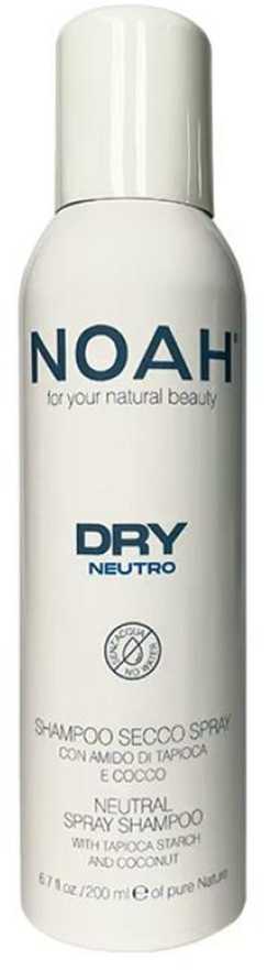 Noah Dry Neutro Purškiklis Šampūnas Sausas šampūnas su tapijokos krakmolu, 200 ml