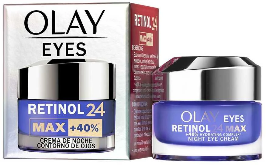 "Olay Regenerist Retinol24 Max Night Eye Contour" naktinis paakių kremas su retinoliu 15ml