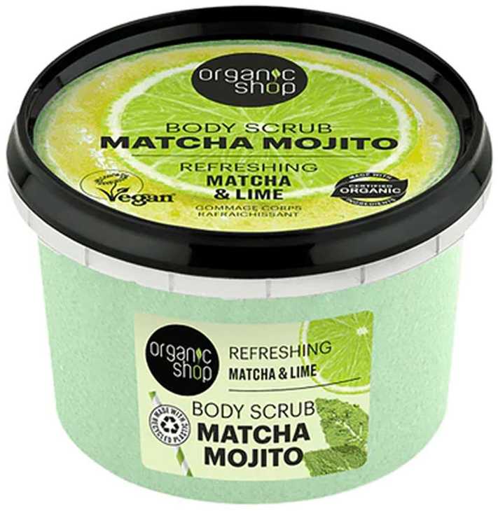Gaivinantis šveitiklis kūnui Matcha&Lime ORGANIC SHOP, 250 ml