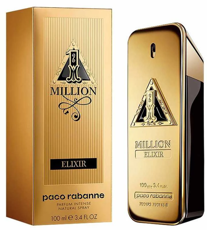 Kvepalai vyrams Paco Rabanne One Million Elixir Parfum Intense, 100 ml