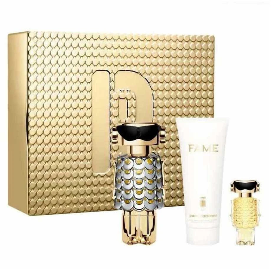 Paco Rabanne Fame Eau De Perfume Purškiklis, 80 ml Set 3 Pieces