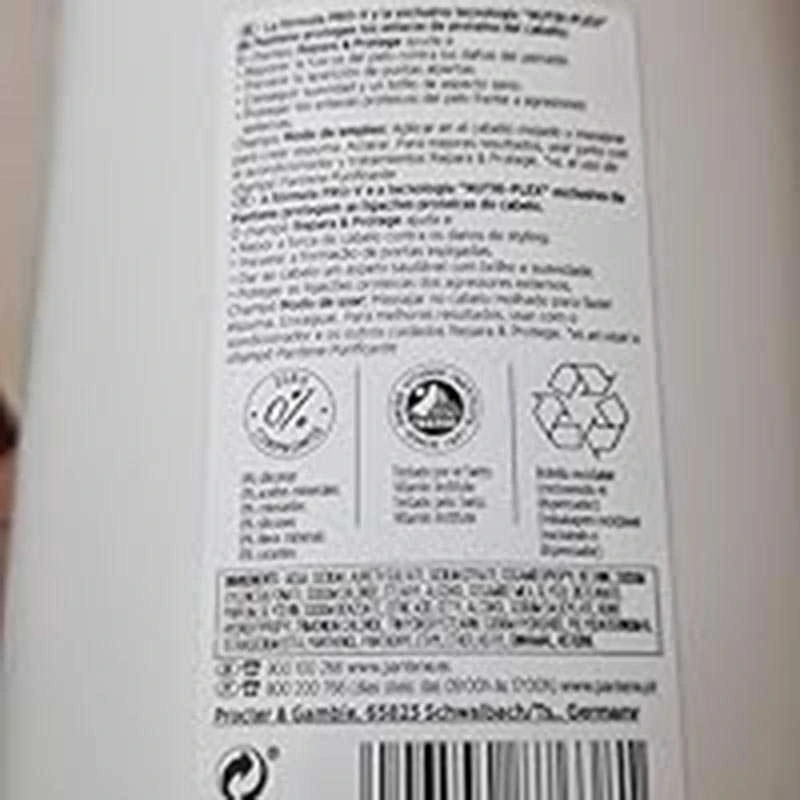 „Cham Pantene“ atkuriamasis ir apsauginis kremas plaukams, 700 ml
