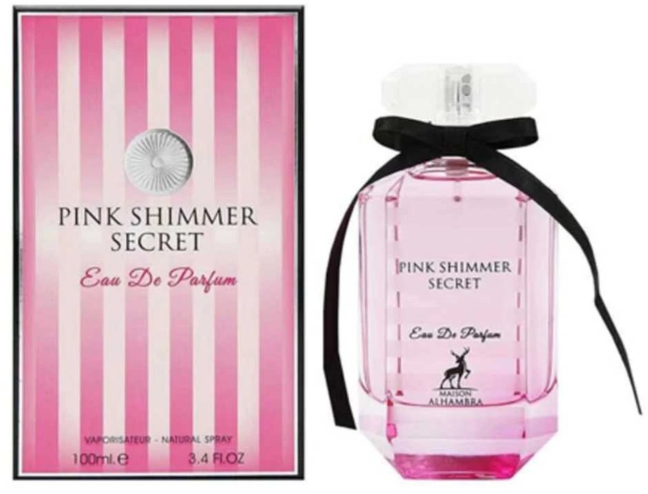 Maison Alhambra Rožinė Shimmer Secret EDP parfumuotas vanduo moterims, 100 ml