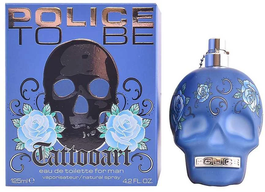 Police To Be Man Tattoo Art tualetinis vanduo 40ml