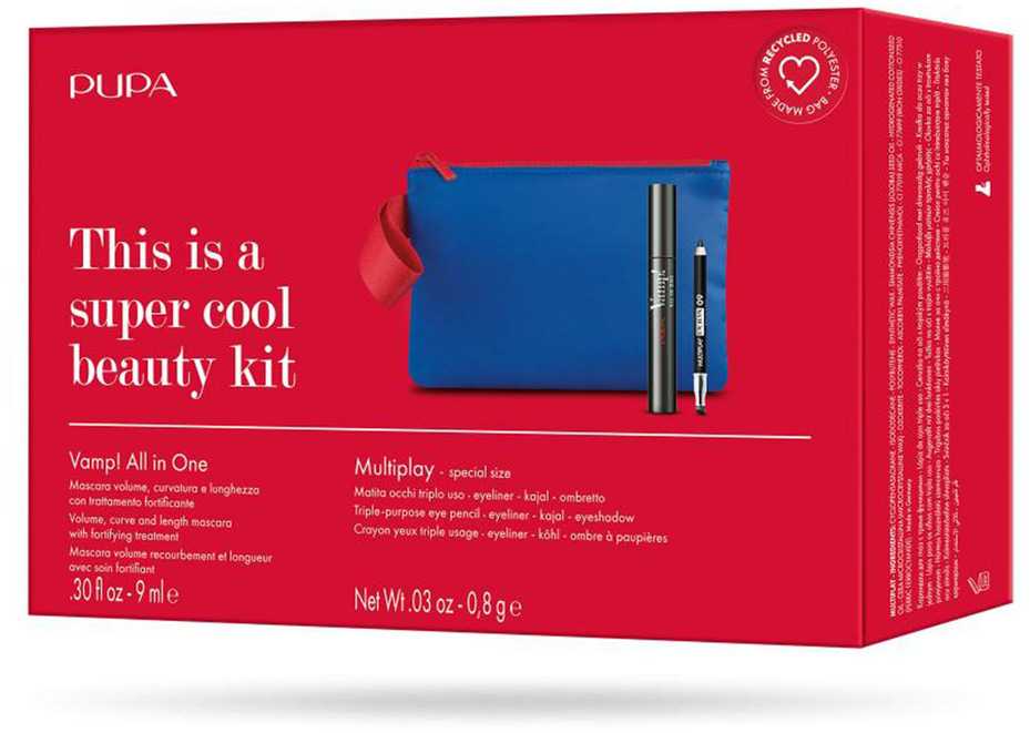 PUPA Milano Vamp Gift Set! All in One Blakstienų tušas