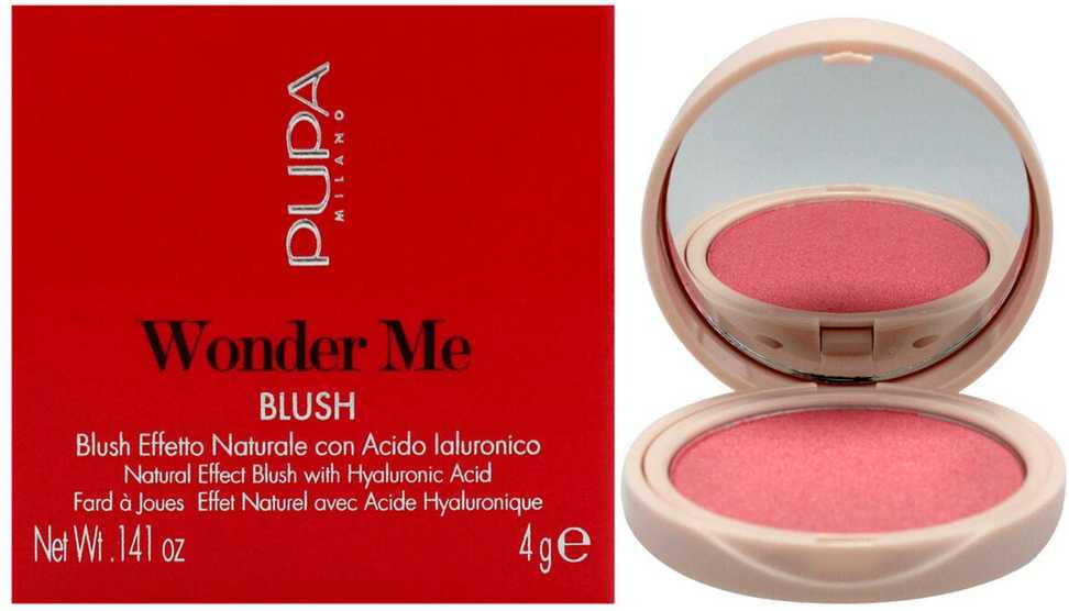„Pupa Milano Wonder Me“ skaistalai „001 Thrill Me“, 4 g