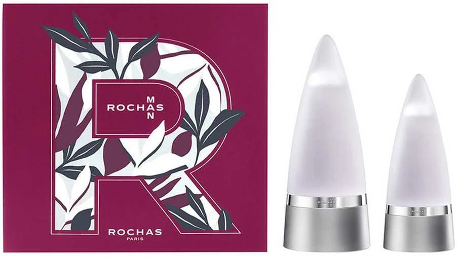 Set Rochas: Rochas Man Eau De Toilette For Men, 100 ml + Rochas Man Eau De Toilette For Men, 50 ml