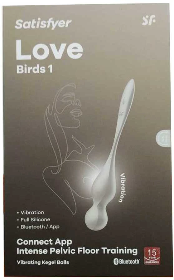 SATISFYER LOVE BIRDS 1 CONNECT APP Baltas