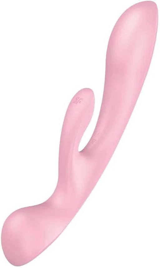 SATISFYER TRIPLE LOVER ROŽINIS