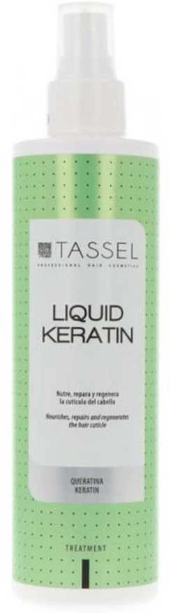 Tassel Liquid Keratin šviesiai žalias buteliukas 250ml
