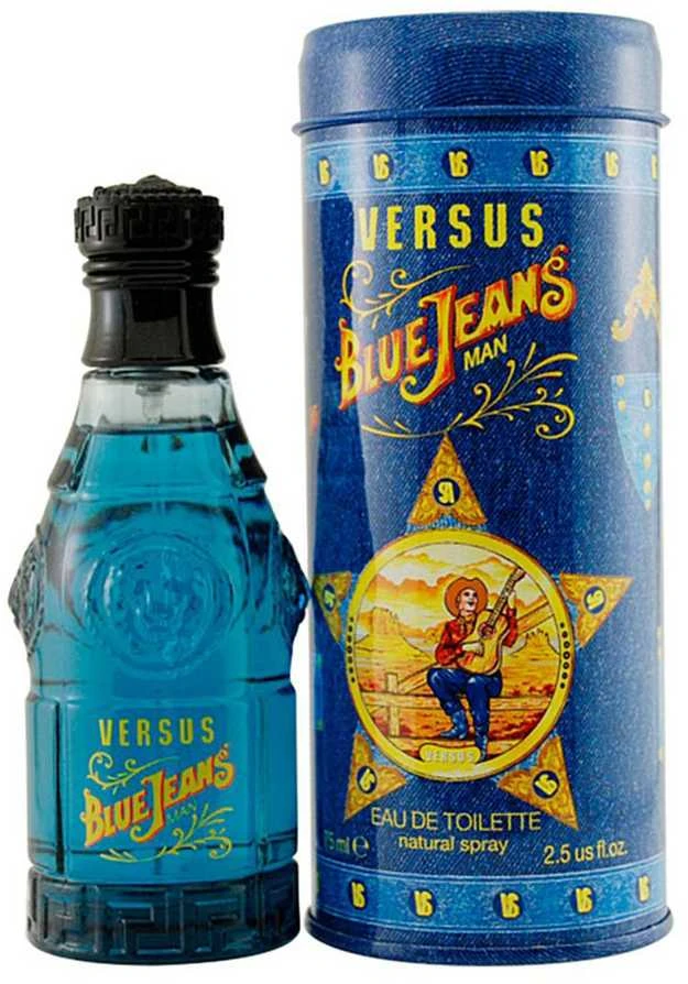 Kvepalai vyrams Versace Blue Jeans EDT, 75 ml