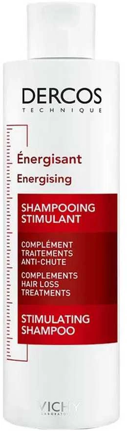 "Vichy Dercos" stimuliuojantis energizuojantis šampūnas nuo plaukų slinkimo 200ml