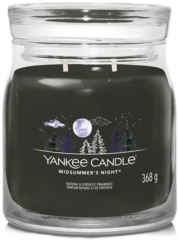 Yankee Candle Aromatinė žvakė Signature glass medium Midsummer´s Night 368 g