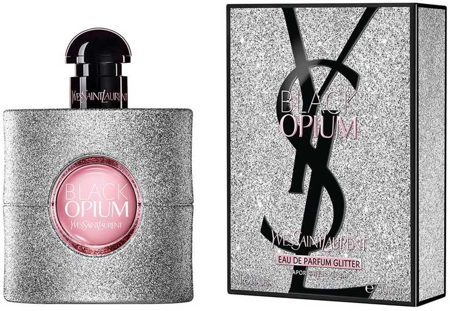 Yves Saint Laurent Juodas Opium Glitter EDP parfumuotas vanduo moterims, 50 ml
