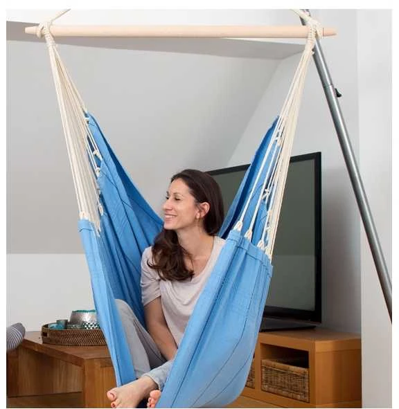 Amazonas Artista mėlynas Hanging Chair, 160x130 cm, 150 kg