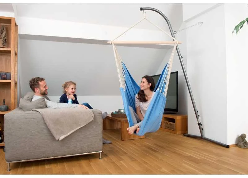 Amazonas Artista mėlynas Hanging Chair, 160x130 cm, 150 kg