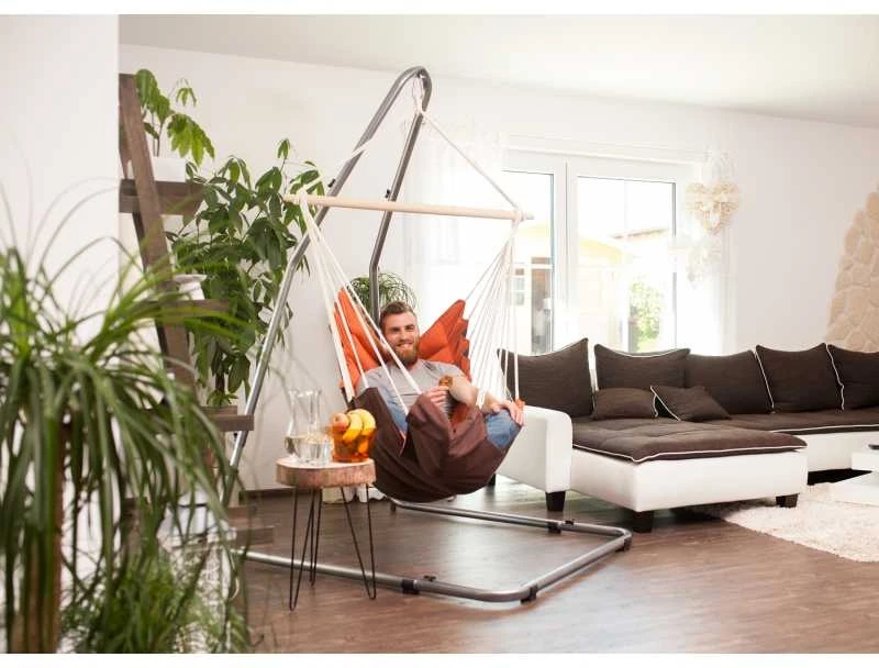 Amazonas Kalifornijos terakotos spalvos sofa, 170 x 70 x 110 cm, maks. 150 kg Amazonas Pakabinama kėdė Kalifornijos terakotos spalvos