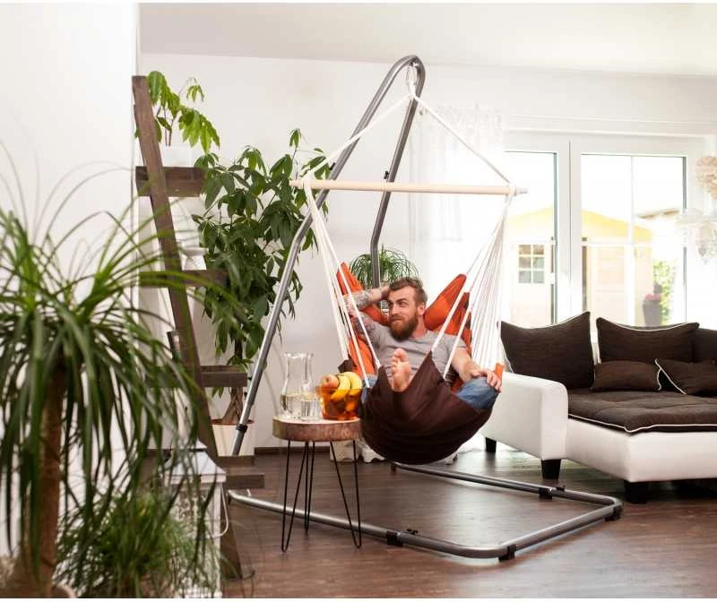 Amazonas Kalifornijos terakotos spalvos sofa, 170 x 70 x 110 cm, maks. 150 kg Amazonas Pakabinama kėdė Kalifornijos terakotos spalvos