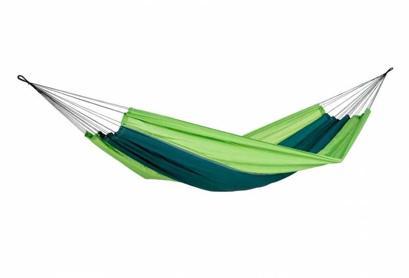 Amazonas Silk Traveller forest (žalias-žalias) Travel Hammock, 220x140 cm, 150 kg