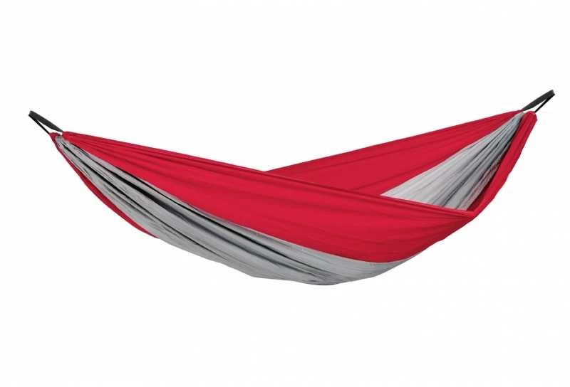 Amazonas Silk Traveller XXL (raudonas-sidabrinis) Travel Hamakas, 320x230 cm, 200 kg
