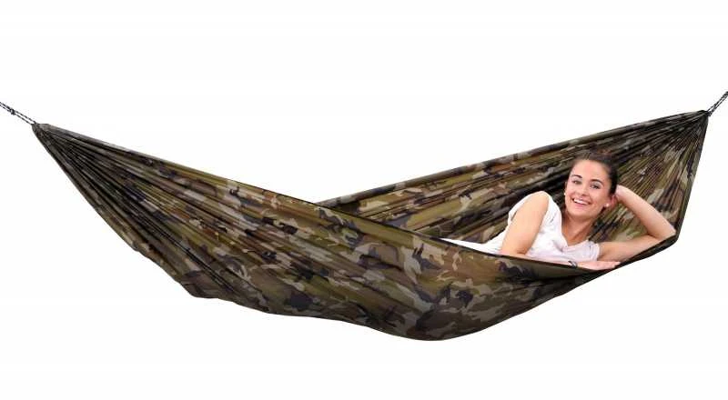 Amazonas Travel Set kamufliažinis Travel Hamakas, 275x140 cm, 120 kg