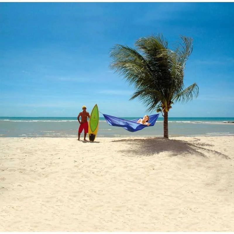 Amazonas Travel Set mėlynas Travel Hamakas, 275x140 cm, 120 kg