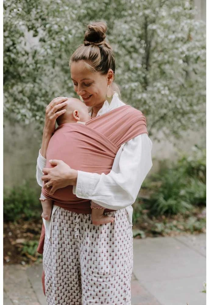 Kūdikio nešioklė Boba Wrap, rausva