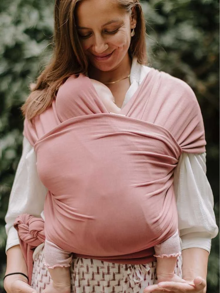 Kūdikio nešioklė Boba Wrap, rausva