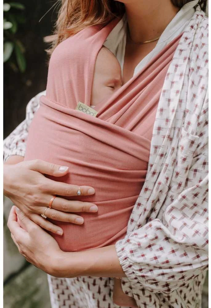 Kūdikio nešioklė Boba Wrap, rausva