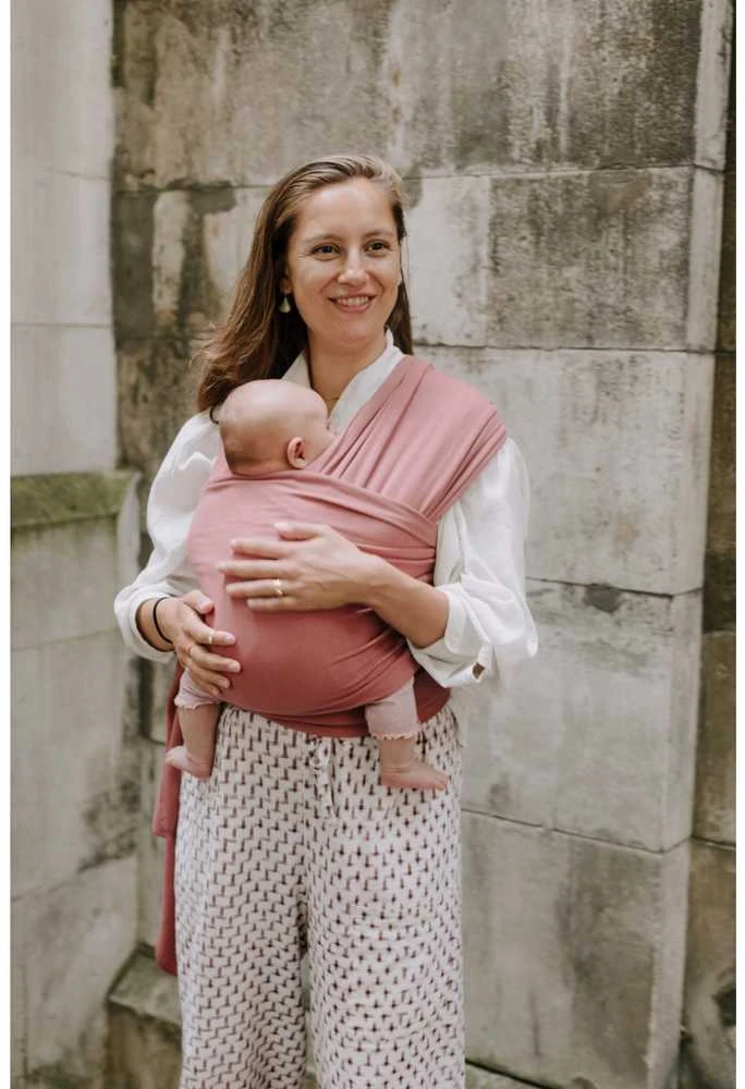 Kūdikio nešioklė Boba Wrap, rausva