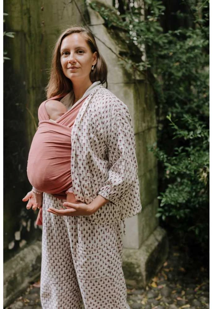 Kūdikio nešioklė Boba Wrap, rausva