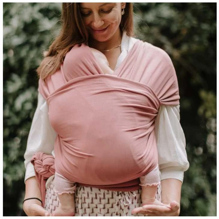 Kūdikio nešioklė Boba Wrap, rausva