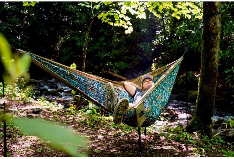 ENO DOUBLENEST Giving Back, Gond Roots / Khaki