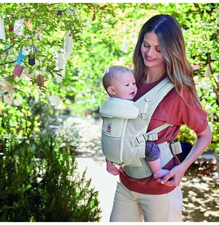 ERGOBABY nešioklė ADAPT SOFTFLEX, perlų pilkos spalvos, BCASFMGRY