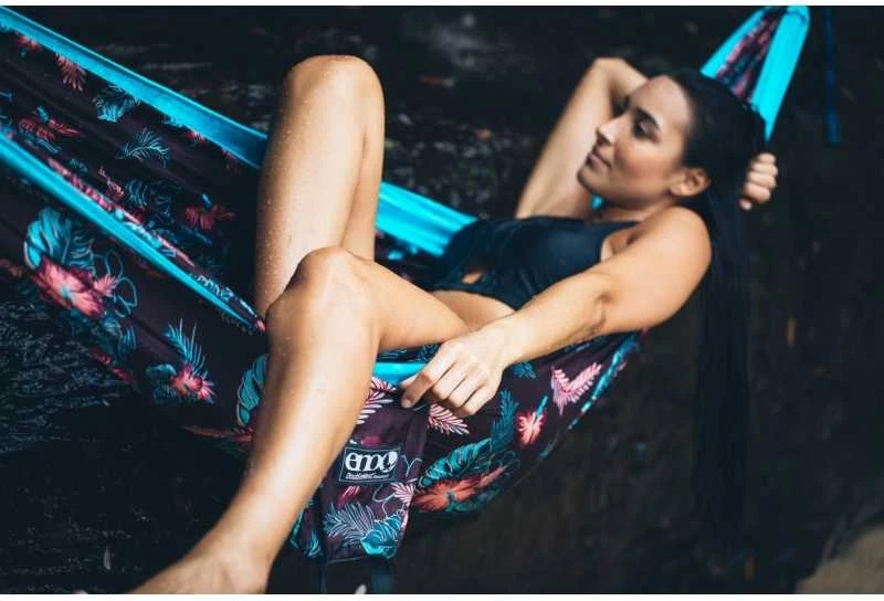 Eno DOUBLENEST Print, Aloha Mėlyna
