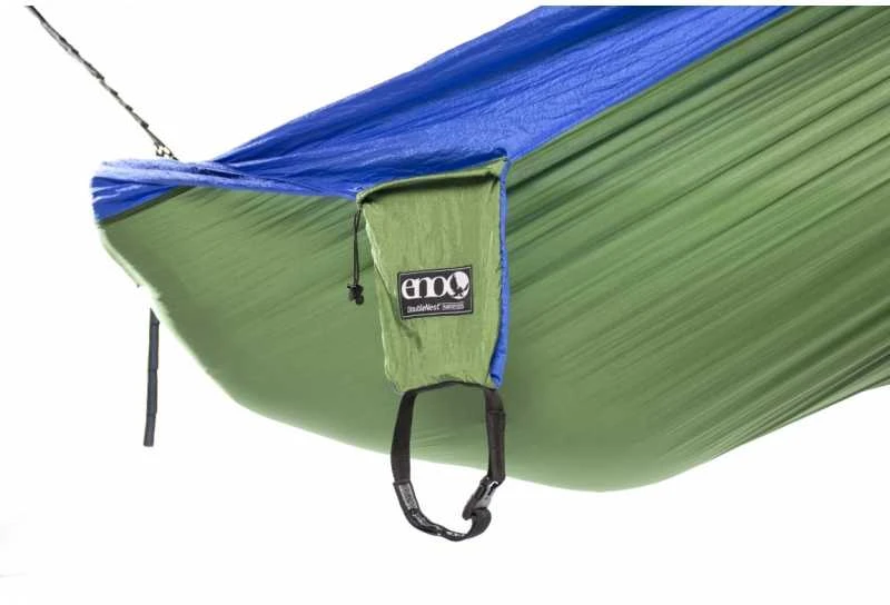 ENO DoubleNest Print Hammock, Soundwave: Aqua