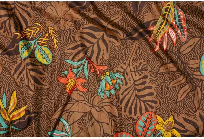 ENO DOUBLENEST Print, Tropic / Merlot