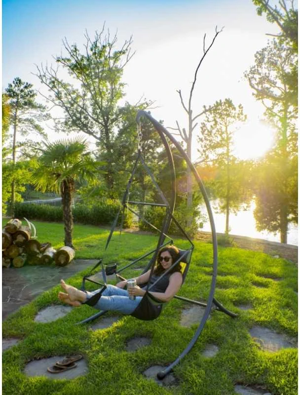 Eno sėdimo hamako stovas SKYPOD, Charcoal
