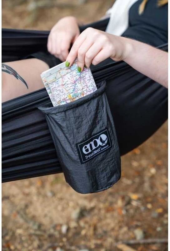 ENO TRAVELNEST, Charcoal (hamakas + diržai)