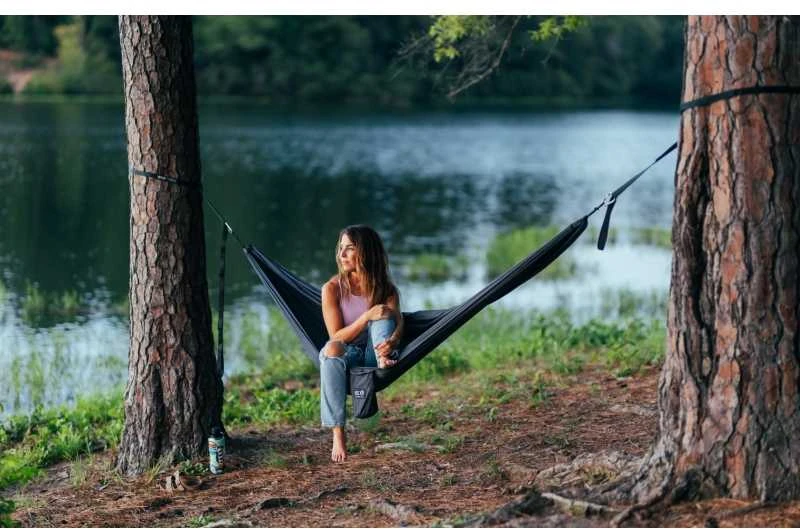 ENO TRAVELNEST, Charcoal (hamakas + diržai)