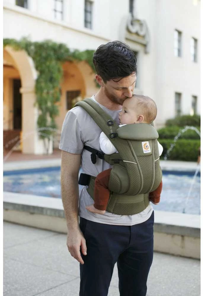 ERGOBABY nešioklė OMNI BREEZE, alyvuogių žalios spalvos, BCZ360POLIVE