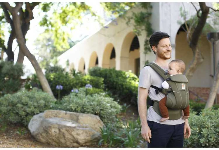 ERGOBABY nešioklė OMNI BREEZE, alyvuogių žalios spalvos, BCZ360POLIVE