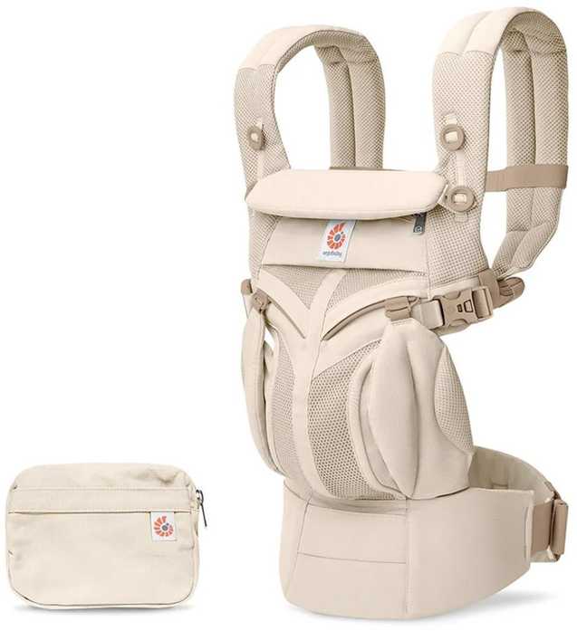 Ergobaby Omni Classic Mesh, Natural rusvai gelsvas