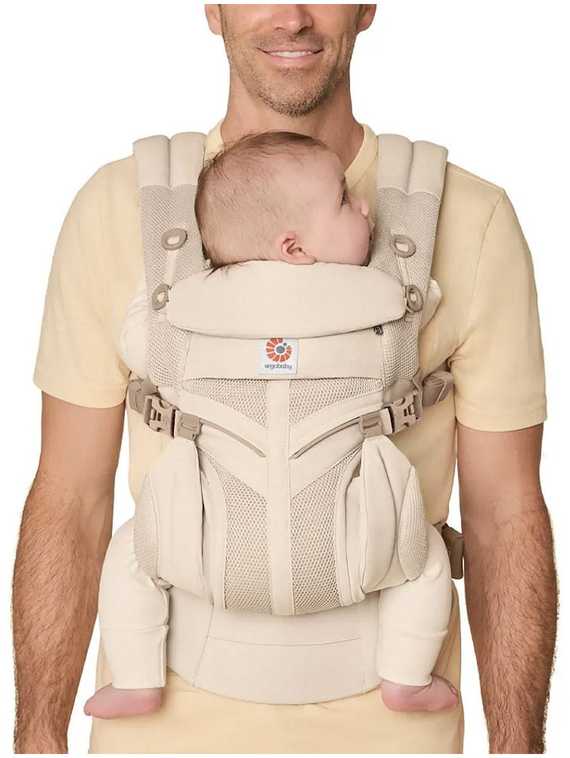 Ergobaby Omni Classic Mesh, Natural rusvai gelsvas