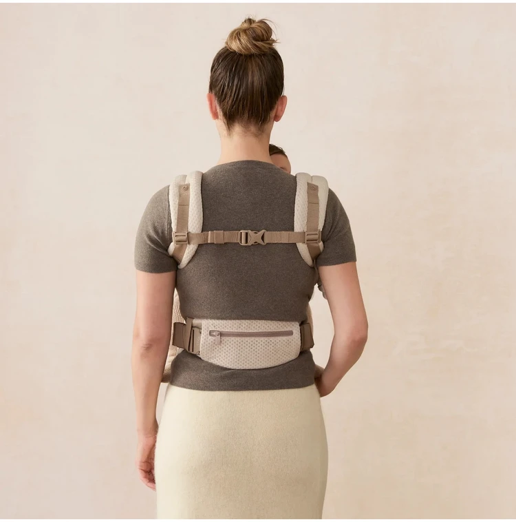 ERGOBABY OMNI DELUXE Mesh, Natural rusvai gelsvas