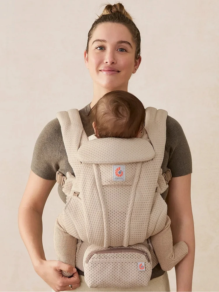 ERGOBABY OMNI DELUXE Mesh, Natural rusvai gelsvas